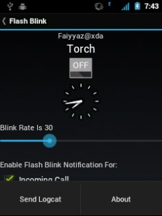 Flash Blink 4.2.2.1. Скриншот 1