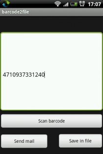 Barcode2file 5.1.6. Скриншот 1