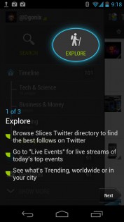 Slices for Twitter 1.9.4. Скриншот 1