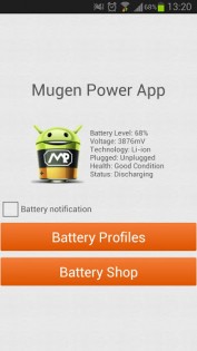 Mugen Power App 2.0. Скриншот 1