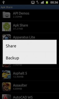 Apk Share 1.5. Скриншот 3