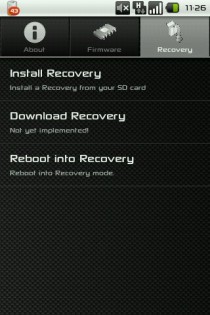 Recovery Manager 0.37b. Скриншот 1