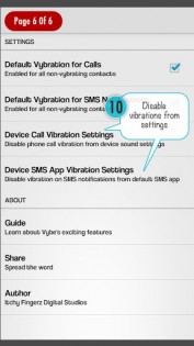 Vybe – Custom Vibrations 1.9. Скриншот 3