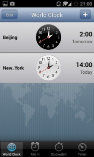 iPhone 5 Clock 1.1. Скриншот 1