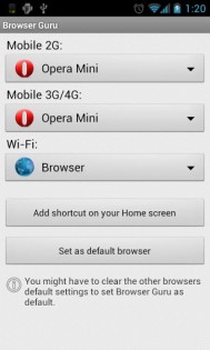 Browser Guru (Smart Browser Chooser) 1.8.1. Скриншот 1