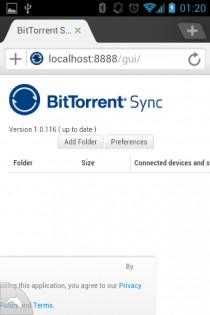 BtSync Installer 1.2. Скриншот 3