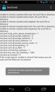 SecDroid 4. Скриншот 3