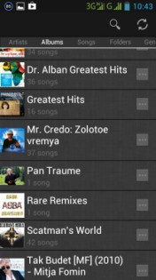 AMP - Android Music Player 2.3. Скриншот 1