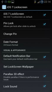 iOS 7 Lockscreen Parallax HD 2.14.1. Скриншот 3