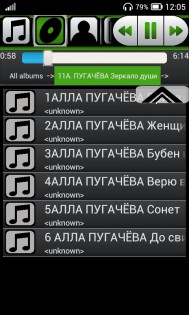 Allroundmusicplayer 2.4. Скриншот 2