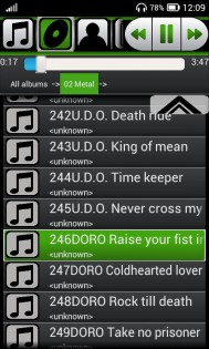 Allroundmusicplayer 2.4. Скриншот 3