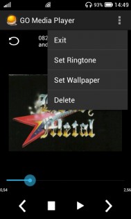 GO Media Player 2.0. Скриншот 2