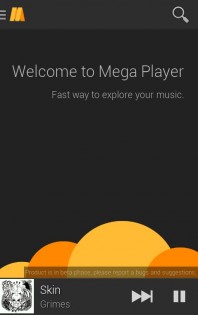 Mega Player Beta 0.4. Скриншот 2