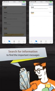 PrivChat (Espier Messages iOS7) 3.6.0. Скриншот 3