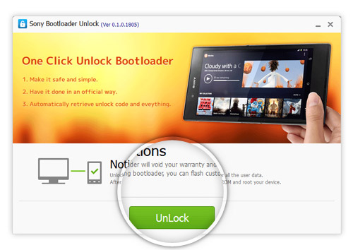 SONY Bootloader Unlock поможет официальным методом разблокировать/заблокиро...