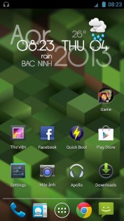 UCCW - Typo Clock 2.0. Скриншот 2