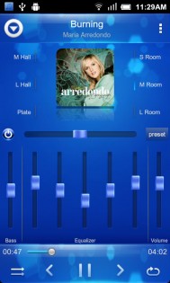 EQ Music Player 1.1.4. Скриншот 1