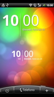 Clean Clock Widget 1.0.5. Скриншот 1