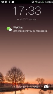 iOS 7 Lockscreen 1.4.1405080. Скриншот 1