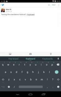 Android L Keyboard 3.1.20009. Скриншот 2