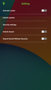 Android L Locker 2.3. Скриншот 2