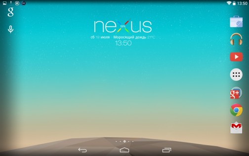 Nexus 5 Zooper Widget 1. Скриншот 2