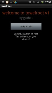 Towelroot 3.0 Fix. Скриншот 1