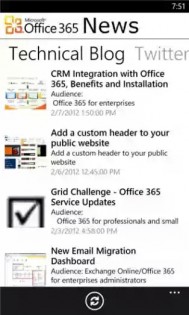 Office 365 News 1.2.0.0. Скриншот 2