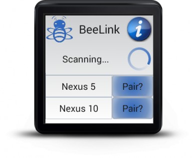 Android Wear BeeLink 1.0. Скриншот 1