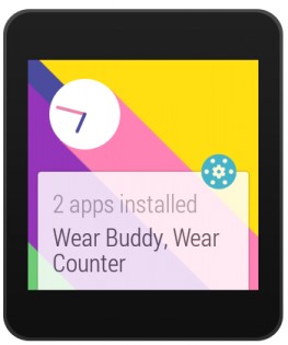 Wear Apps Tracker 2.1.1. Скриншот 2