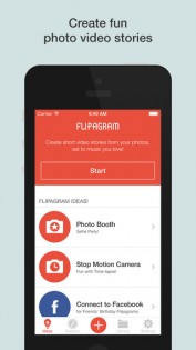 Flipagram. Скриншот 1