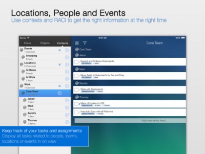 Organize: Pro LE for iPad. Скриншот 2