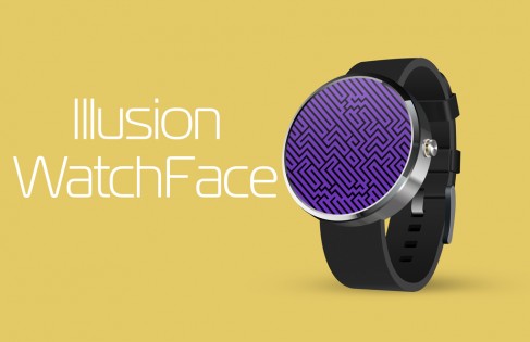 Illusion WatchFace 1.0.2. Скриншот 1