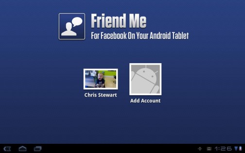 Friend Me for Facebook* 1.4.3. Скриншот 1