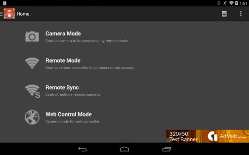 Camera Remote 3.0.5. Скриншот 2