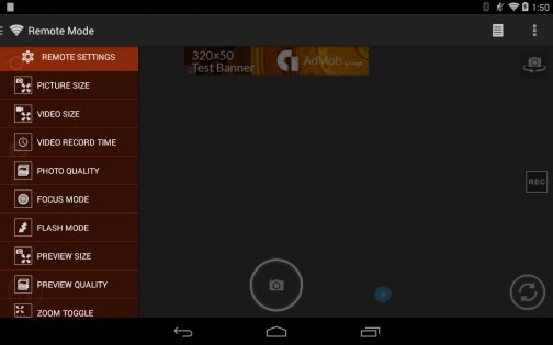 Camera Remote 3.0.5. Скриншот 3