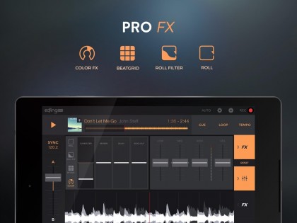 edjing Pro LE 1.08.02. Скриншот 4