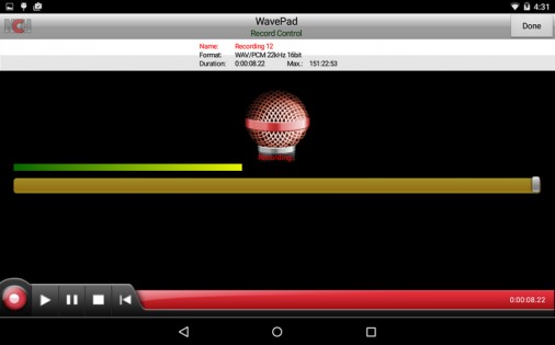 WavePad Audio Editor 20.14. Скриншот 2