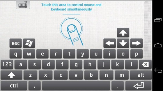 Remote Keyboard 1.14. Скриншот 3