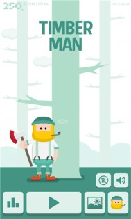 250k Games - Timberman. Скриншот 1