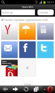 Яндекс.Opera Mini 7.5.4. Скриншот 2