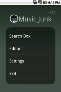Music Junk 4.3. Скриншот 1