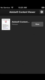 Adobe Content Viewer. Скриншот 1