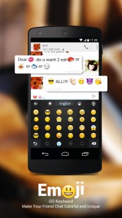 GO Keyboard Emoji плагин 3.2. Скриншот 2