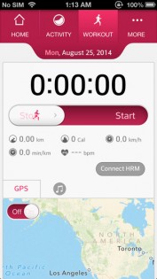 LG Fitness. Скриншот 3
