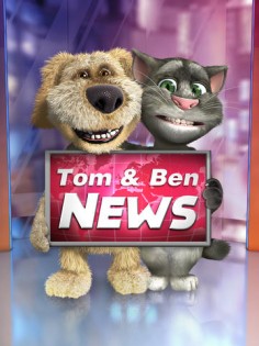 Talking Tom & Ben News. Скриншот 2