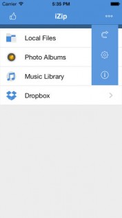 iZip. Скриншот 1