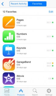 iTunes Connect Mobile. Скриншот 2