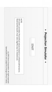Projection Simulator. Скриншот 1
