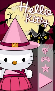 Hello Kitty Halloween. Скриншот 1